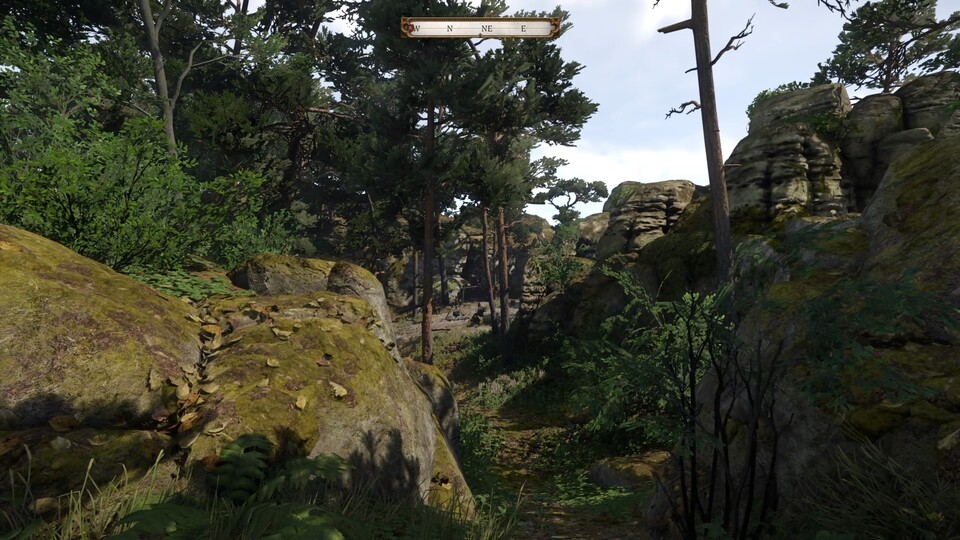 In den schroffen Felslabyrinthen verstecken sich im Spiel gleich mehrere Banditenlager. In Echt hoffentlich nicht.