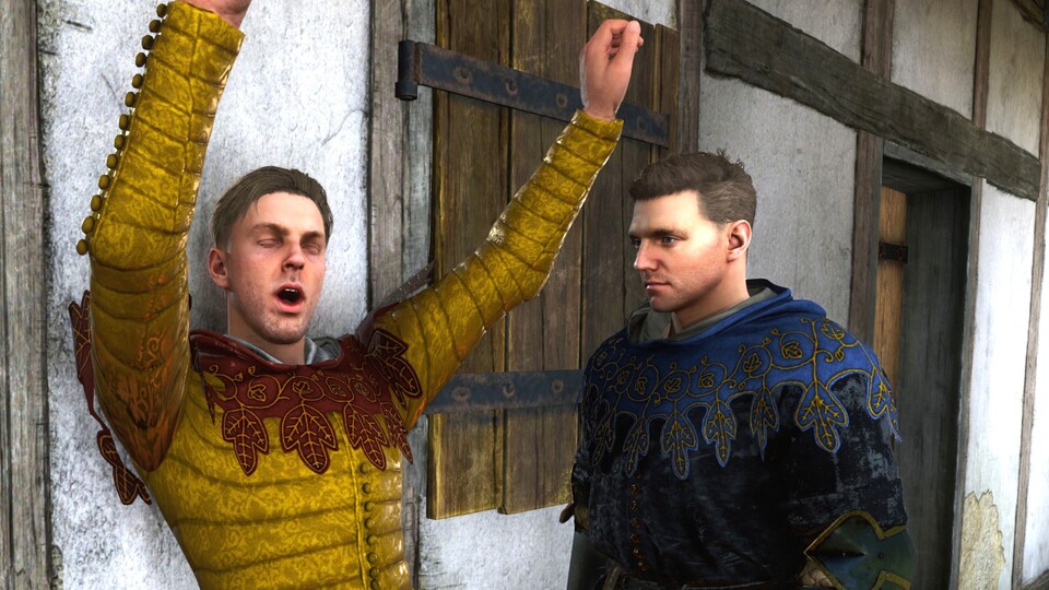 Sind Heinrich und Hans beste Freunde oder Liebhaber (oder beides)? Sie haben diese Wahl in Kingdom, aber nur im Hauptspiel.