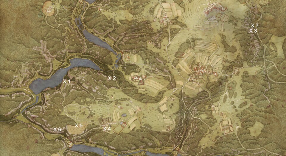 Die Quest des Nomadenanführers führt euch fast durch das gesamte Gebiet um die Burg Trosky.