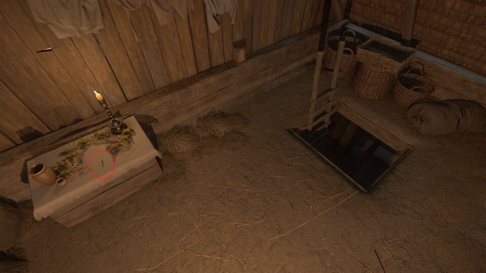 Schöner Schrein für den Nagel ... schade, dass wir ihn entwenden müssen. 