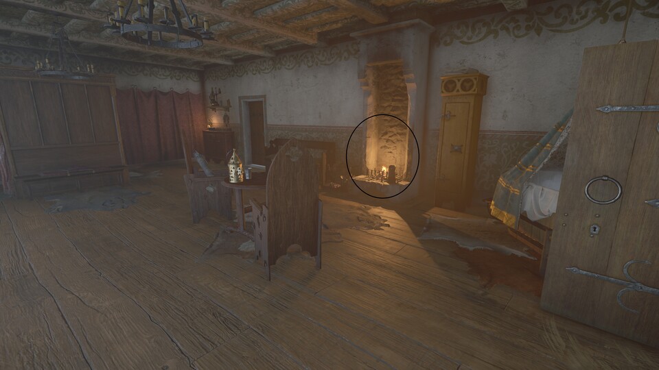 Ab gehts zum nächsten Kamin.