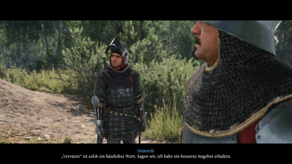 Heinrich kann bei seinem Verrat ganz schön gehässig werden. 