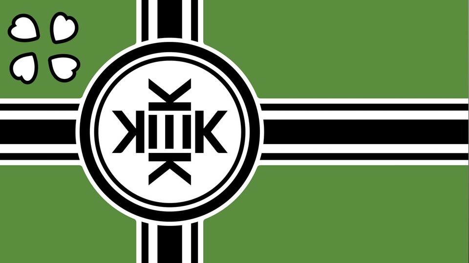 Flagge des fiktiven Staats Kekistan (Quelle: https://imgur.com/ARWeXnn)