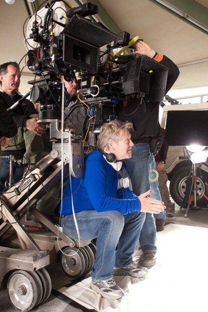 Kenneth Branagh bei den Dreharbeiten zu Thor.