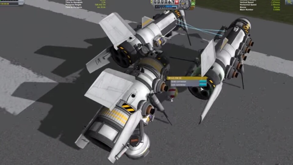 Der YouTuber Joey Gil hat mithilfe von Kerbal Space Program einen funktionstüchtigen Podracer konstruiert.
