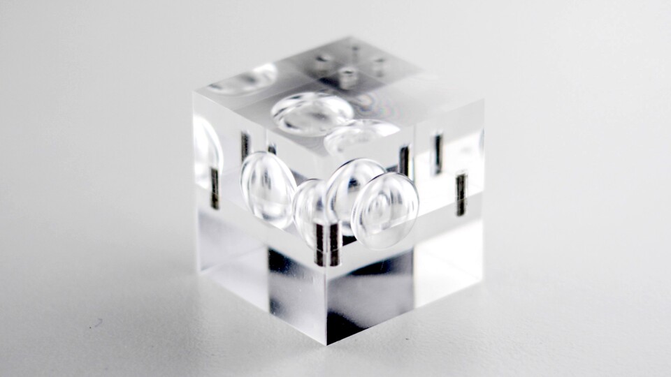 Das Ergebnis: der Würfel von First Light