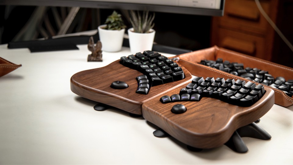 Keyboardio Model 100. (Bildquelle: Kickstarter.com)