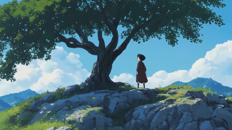 Im Trailer scheinen ein Großteil der Szenen von Ghibli inspiriert zu sein.
