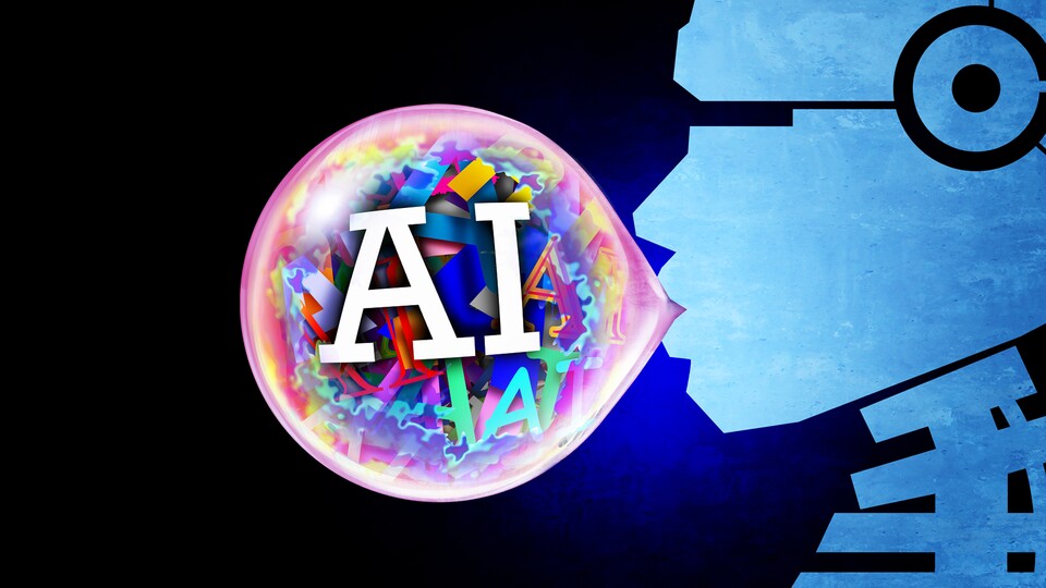 Ist der KI-Hype eine Blase? Die Deutsche Bank jedenfalls warnt vor dem Zustand der US-Wirtschaft. (Bildquelle: freshidea, Adobe Stock)