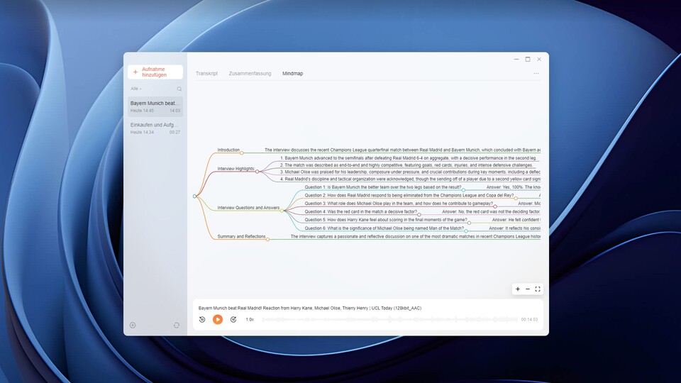 Mal eine etwas andere Art der Zusammenfassung eines YouToube-Videos.
