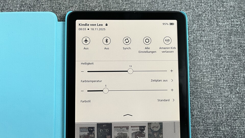 Die Benutzeroberfläche ist für kleine Kinder nicht geeignet. Ältere Kids (ab 8) kommen mit der Bedienung dagegen gut zurecht.