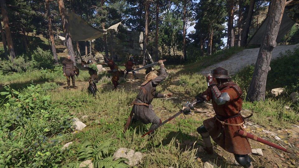 Haltet euch ruhig etwas zurück, die beiden alten Herren haben die Sache gut im Griff.