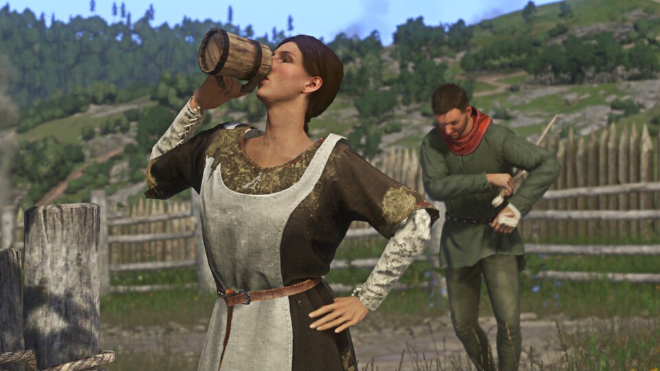 Im DLC »Das Los einer Frau« zu Kingdom Come: Deliverance spielen wir mit Theresa erstmals eine Frau. Darauf ein Prost!