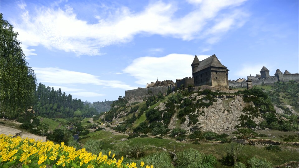 Landschaften fast wie aus einem Mittelalter-Film - Mods für Kingdom Come machen es möglich.