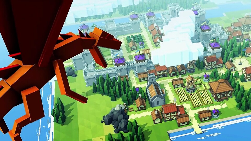 Pixeliger Mittelalter-Stadtsimulator: Kingdoms and Castles wurde über das Internet finanziert. Investoren bekommen nun erstmals Geld ausbezahlt.