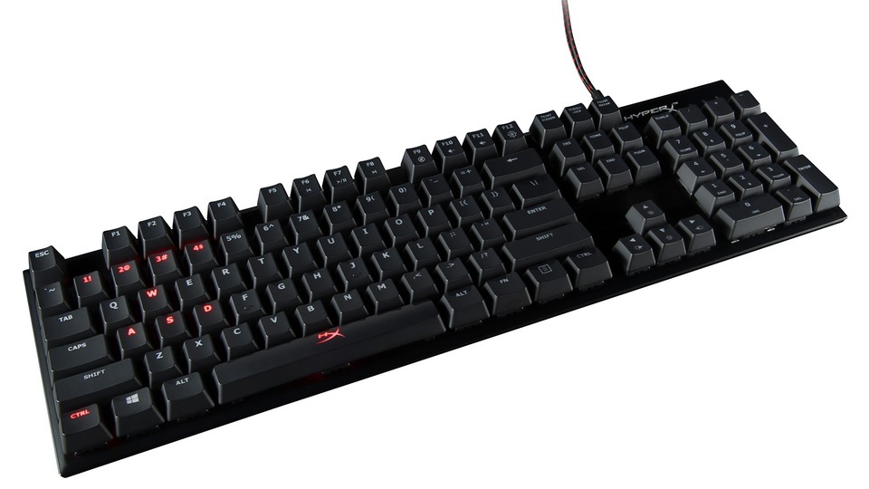 Die Kingston HyperX Alloy FPS ist eine hochwertig verarbeitete und präzise Gaming-Tastatur.