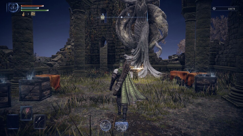 Tränke-Upgrades gibt es in Kirchen gratis! Plant sie unbedingt auf eurem Weg ein.