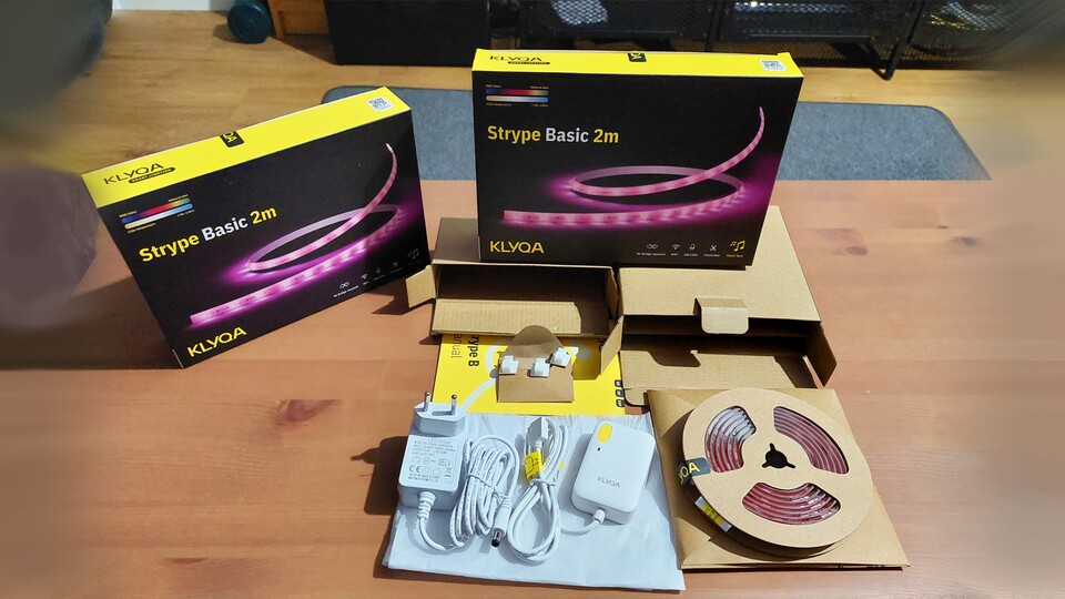 Klyqa denkt nachhaltig: Die Verpackung der Strype Basic ist aus Papier und für jeden Strype wird ein Baum gepflanzt.