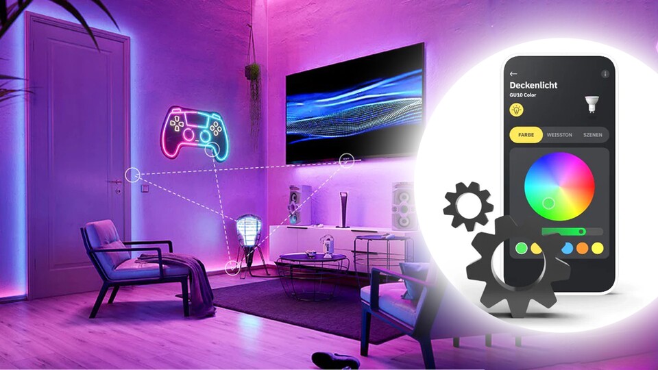 Statt wieder eine neue, unnötige Fernbedienung zu bekommen, geht alles ganz einfach über die Klyqa-App.