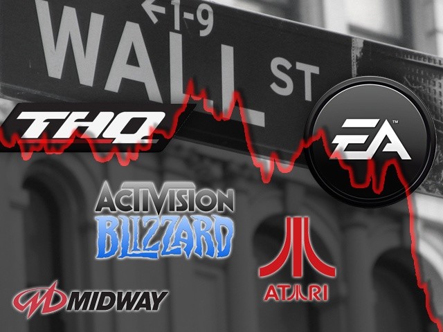 Die Aktienkurse der großen Spiele-Publisher sind in den letzten Wochen wie der Rest der Wall Street abgestürzt.
