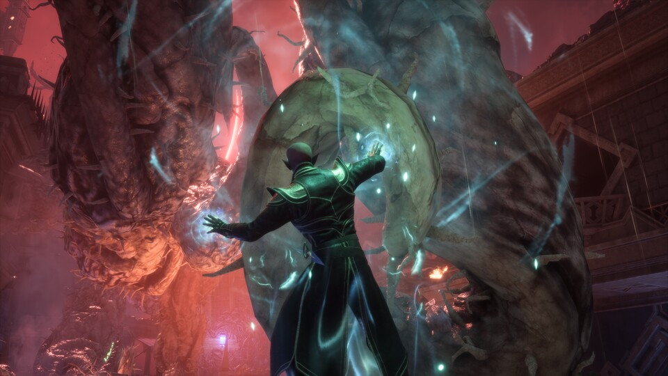 Solas kämpft gegen die Verderbnis.