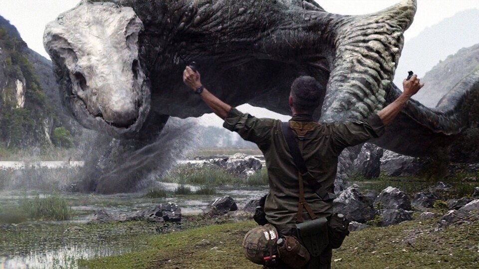 Das Ungetüm robbt hauptsächlich auf seinen beiden Beinen voran. (Bildquelle: Legendary Pictures)