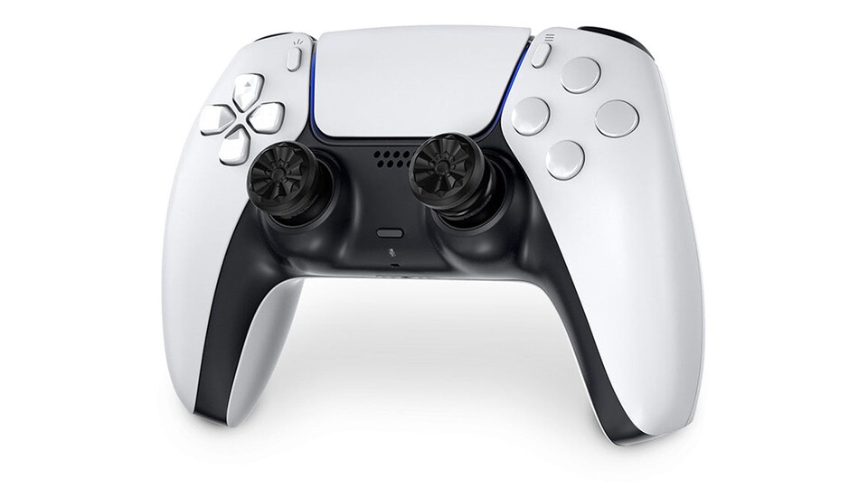 Die KontrolFreeks haben ein lasergeätztes Galaxy-Muster ins Gummi gebrannt. So habt ihr auch bei schwitzigen Fingern immer einen guten Grip.