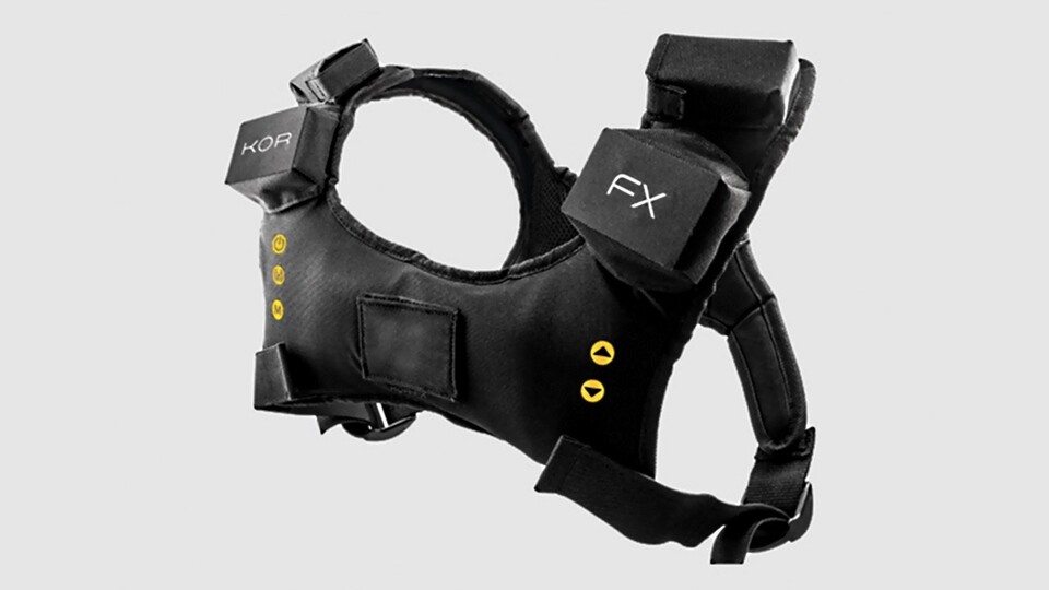 Die KOR-FX 4DFX Gaming Vest soll nur 150 US-Dollar + Versand kosten.