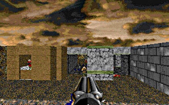 Doom Marine wurde 1996 auf Basis des von id Software entwickelten Ego-Shooters Doom und später Doom 2 von der Armee erstellt. Nach eigenen Angaben sollten damit Teamfähigkeit, Munitionsdisziplin, stufenweises Vorgehen beim Angriff sowie Befehlsgebung geübt werden. Wegen der rückständigen Grafik und Steuerung – die Spielfigur konnte sich noch nicht frei im Raum umschauen – gilt Doom mittlerweile als völlig veraltet. 