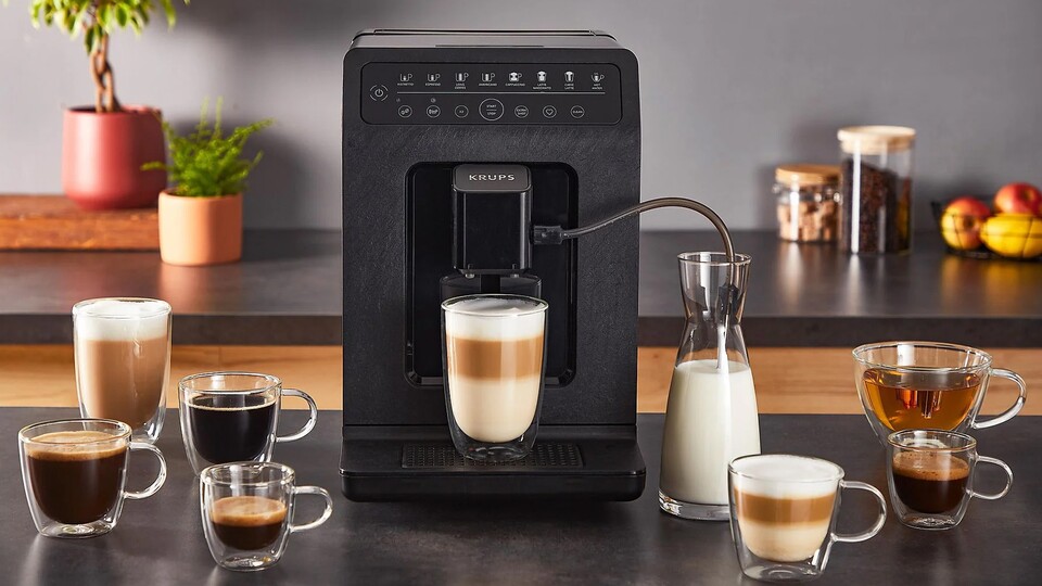 Mit dem Krups Evidence ECOdesign genießt ihr mannigfaltige Kaffeespezialitäten!