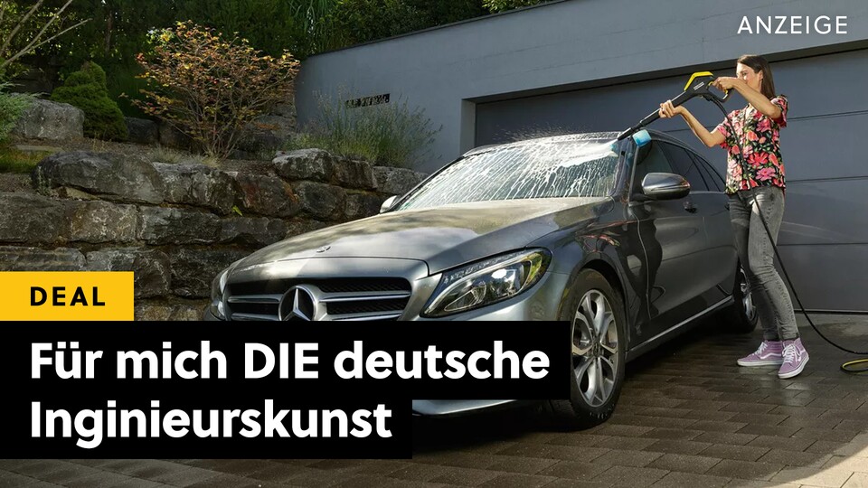 If you think of German brands, the whole car brands usually come to mind. But in my opinion Kärcher also plays at the top.