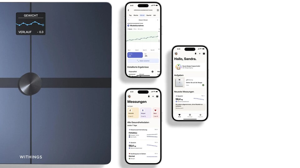 Dank App-Support müsst ihr eure Ergebnisse nicht aufschreiben.