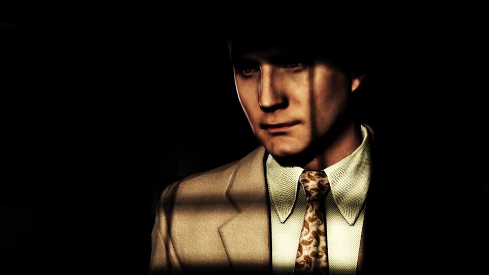 Viele Schauspieler in L.A. Noire sind aus der TV-Serie Mad Men bekannt, darunter Aaron Staton (im Bild), der Darsteller von Cole Phelps.