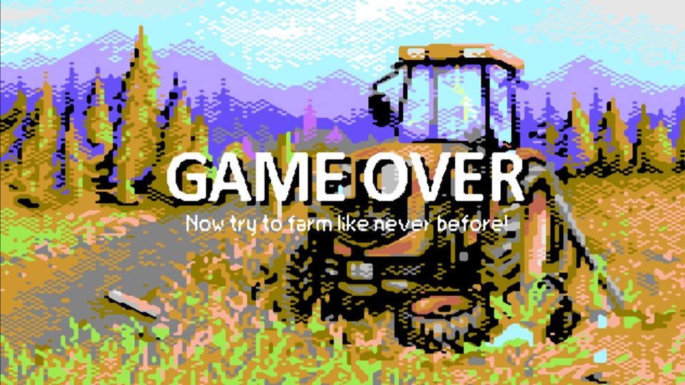 Der Landwirtschafts-Simulator 19 als C64-Demake: Den einzig wahren, nicht ganz ernst gemeinten Test dieses Meisterwerks der Farming-Simulatoren gibt's nur bei GameStar Plus!