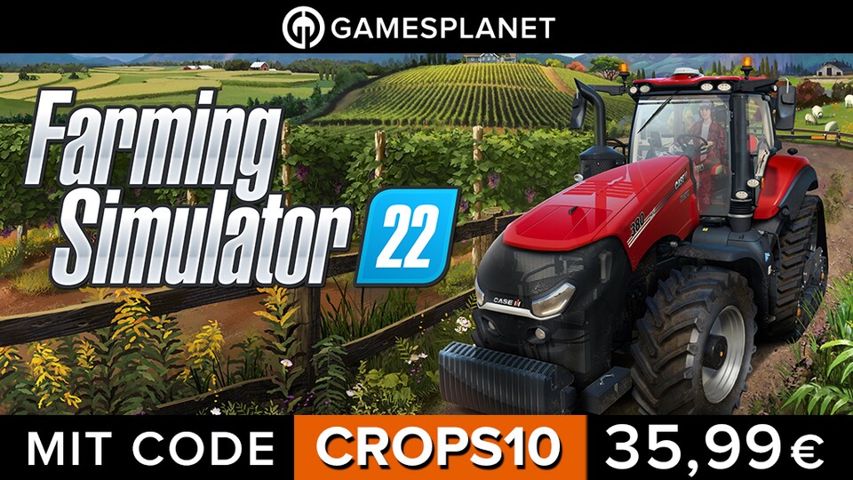 Endlich wieder neues Landwirtschafts Simulator Futter! Bei Gamesplanet profitiert ihr als Vorbesteller von Rabatten und weiteren Boni.