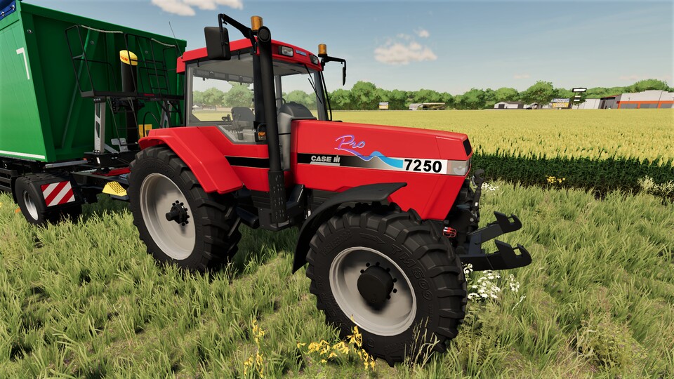 Der Case IH Magnum 7200 war bereits im LS 19 sehr beliebt, was auch an seinem guten Preisleistungsverhältnis liegt. (Bildquelle: Modhub)