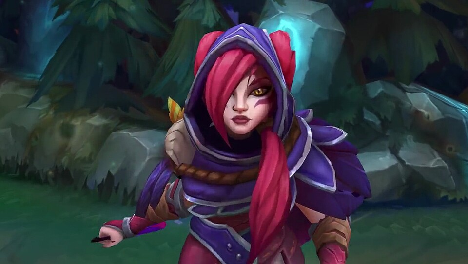 League of Legends - Gameplay-Szenen von Xayah im Champion Spotlight