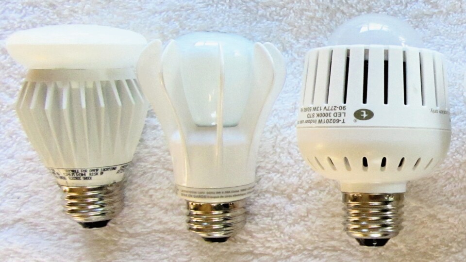 LED-Lampen flackern - mal mehr, mal weniger stark. (Bildquelle: Wikimedia)