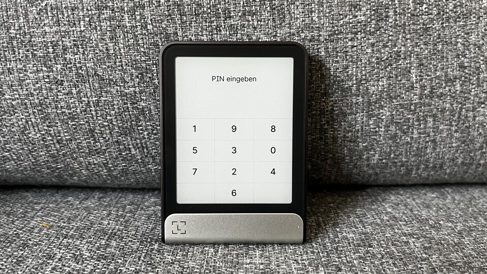 Der Bildschirm ist responsiv und fühlt sich gut an.