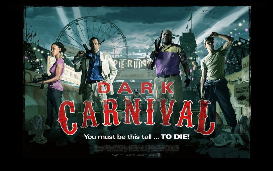 Das Kampagnenposter zu Dark Carnival ist erstmals im querformat.