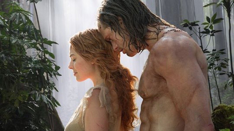 Erstes Bild zu Legend of Tarzan mit Alexander Skarsgard als Tarzan und Margot Robbie als Jane.
