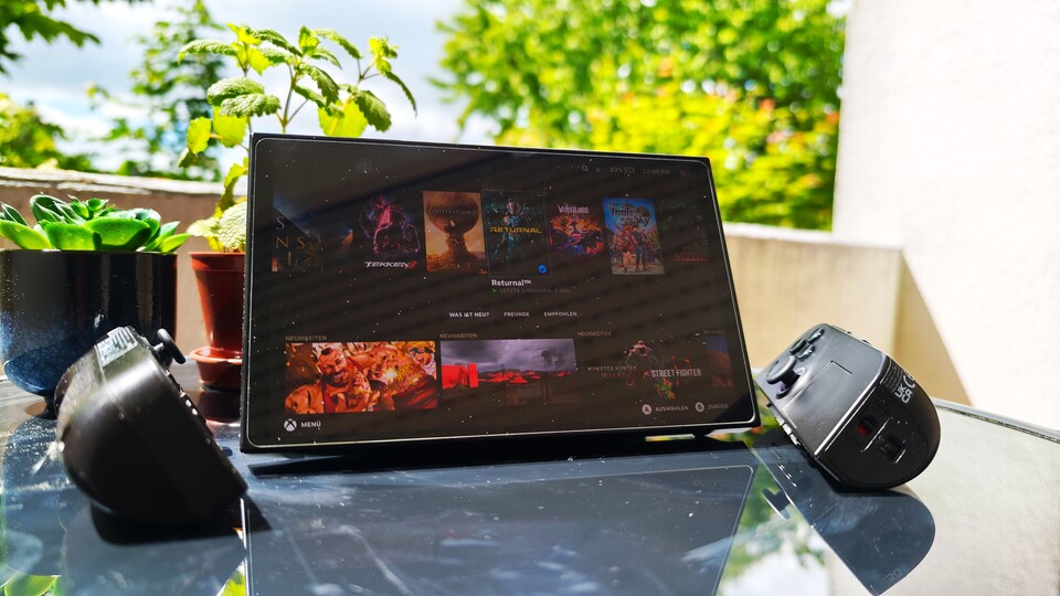 Die Controller können auch vom Handheld getrennt unter SteamOS genutzt werden. Der FPS-Modus funktioniert leider bisher nicht. (Bildquelle: Duy Linh DinhGameStar Tech)