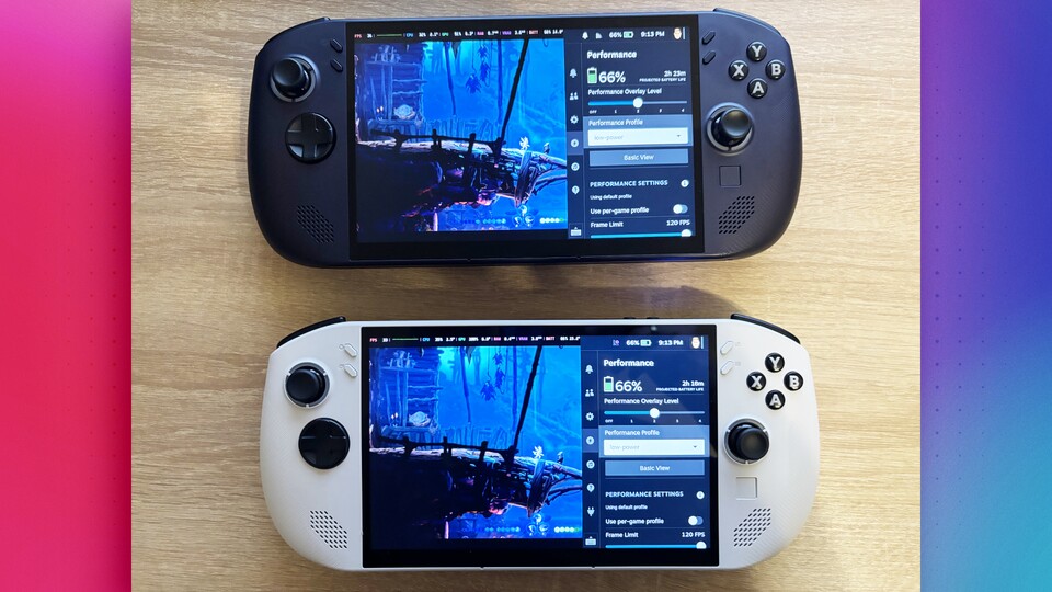 In einigen Spielen, wie etwa hier bei Ori and the Will of the Wisps zeigt der günstigere Handheld mit AMD Ryzen Z2 Go etwas mehr FPS bei niedriger TDP. (Bildquelle: BurnsAttack - GameStar Tech)