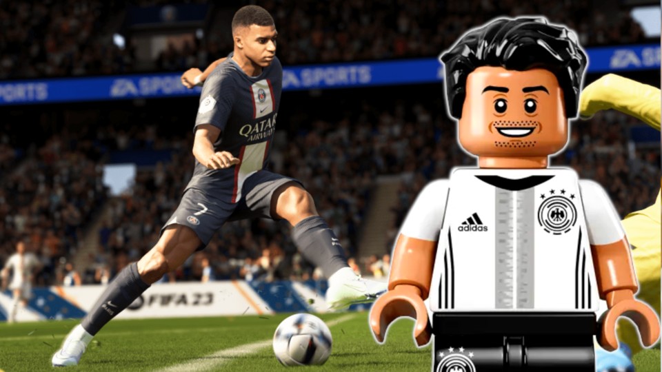 Fußballer-Figuren gibts von Lego wohl auch bald digital.