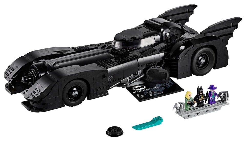 So sieht das Batmobil übrigens ohne zentimeterdicke Staubschicht aus.