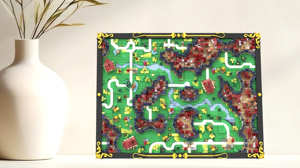 Das Lego-Set ist nicht nur zum Spielen gedacht, sondern auch als Dekoobjekt. Bildquelle: Lego Ideas