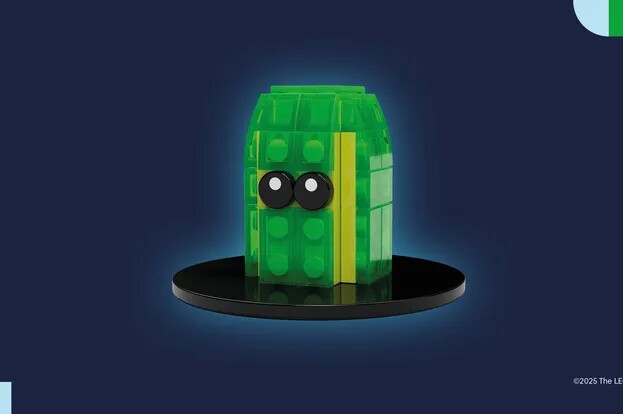 Der Z-Blob mag zwar klein sein, dafür ist er umso niedlicher. Bildquelle: Lego.