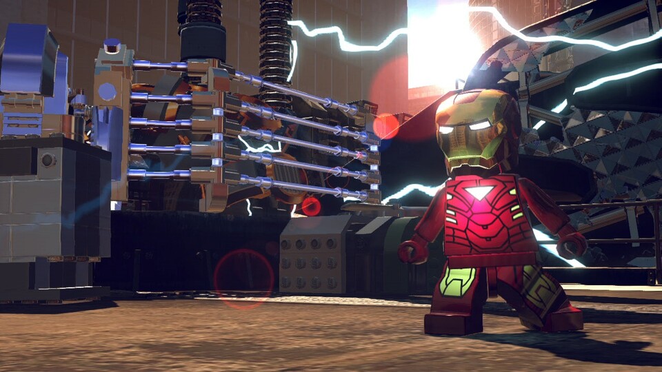 Die Demo zu LEGO Marvel Super Heroes kann am Stand von Warner Bros. gespielt werden.