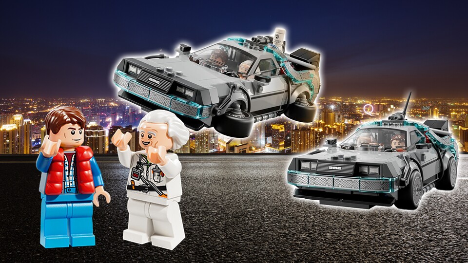 »Minimale« Erweiterungen wie ein Fluxkompensator und einklappbare Räder unterscheiden die Zeitmaschine vom echten DeLorean.