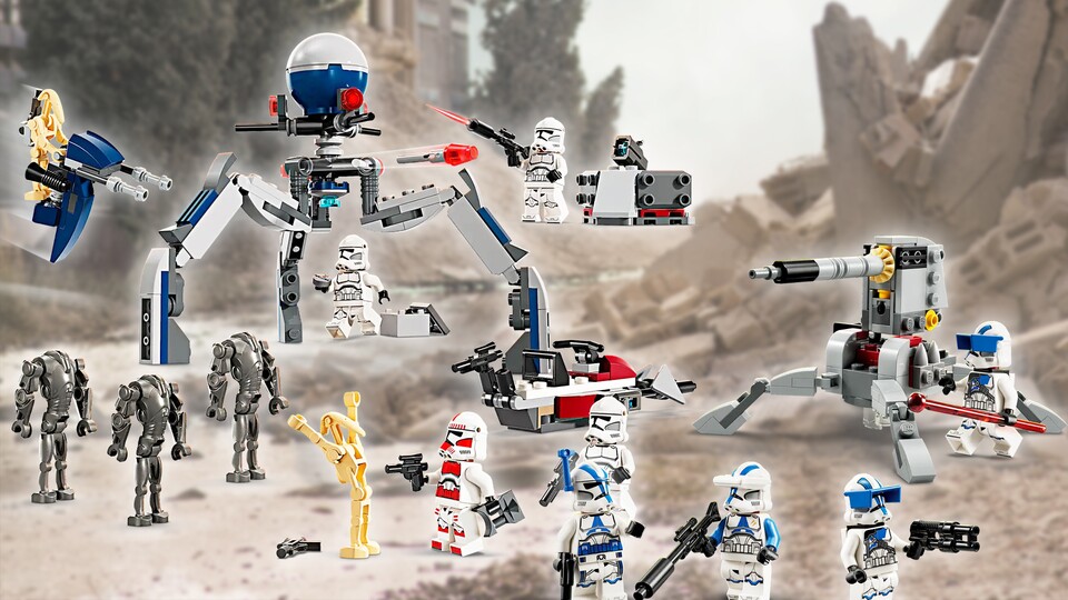 So wuselig wie dieses Bild aussieht, sind es tatsächlich nur zwei Sets – für insgesamt unter 30 €!